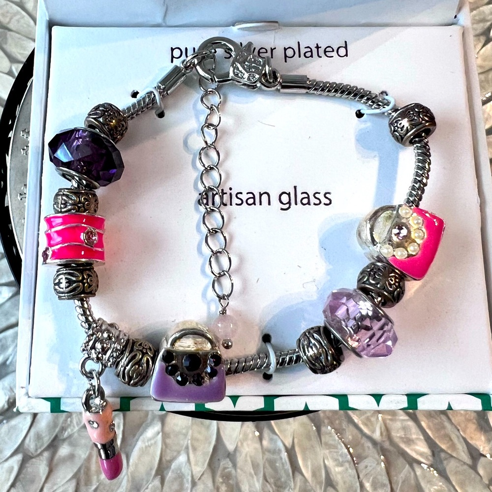 LIP 🫦 STICK 💄 Charm Bracelet…